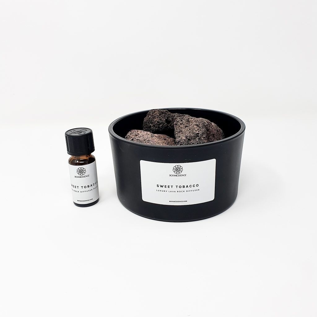 Sweet Tobacco Volcanic Lava Rock Diffuser
